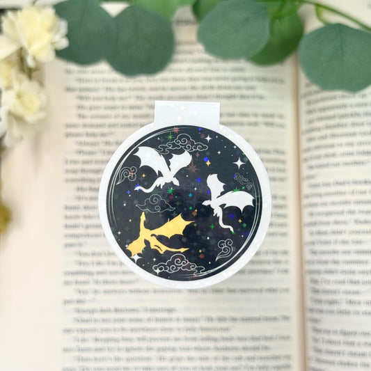 Dragons Fantasy Magnetic Bookmark